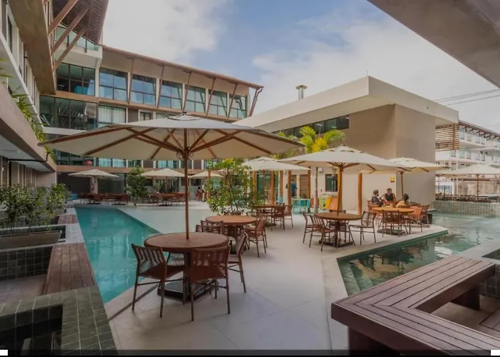 Flat Sunny Hall Loft Duplex Luxo - Conforto - Praia Porto de Galinhas- Diversão